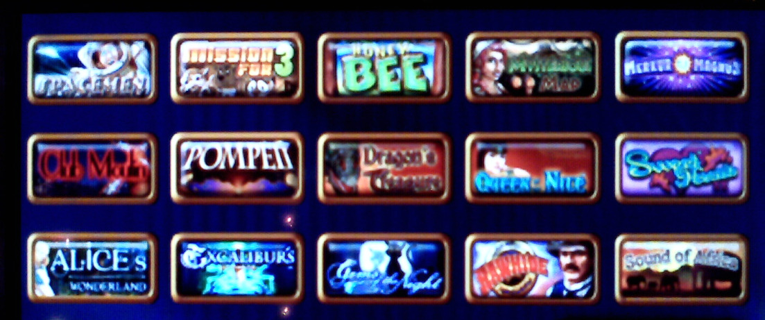 Evolution III Menue links